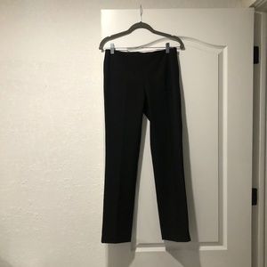 Cache dress pants, black pants zipp up pants, stretchy and comfy dress pants